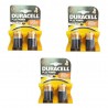 3 pacchetti 6 batterie C mezza torcia R14-UM2 lunga durata pile batteria torce