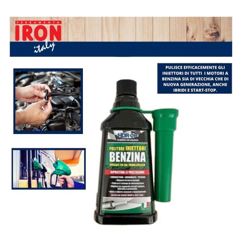 Iron Additivo Pulizia Iniettori Benzina disincrostante Pulitore Aut...