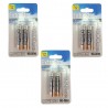 3 pacchi 12 batterie AA telecomando lunga durata pile batteria LR6 MN1500 stilo