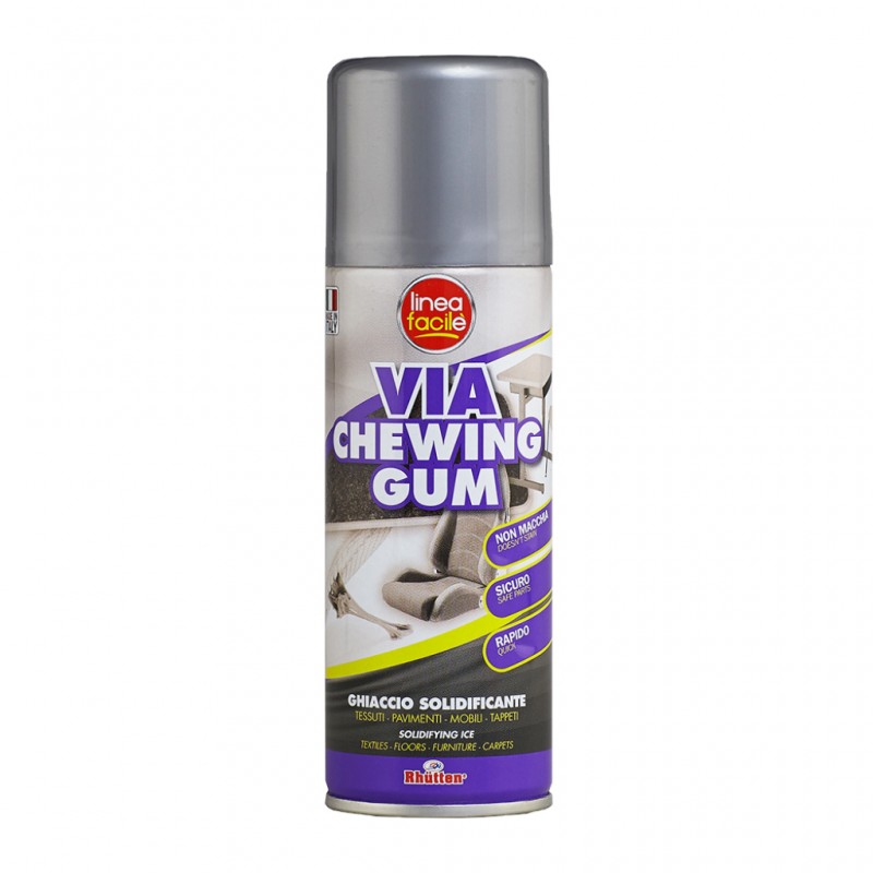 Spray Rimuovi Chewing Gum Gomme da masticare Distaccante tessuti 200ml Rhutten
