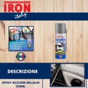 Spray Silicone Idrorepellente Lubrificante multiuso protettivo 200ml Rhutten