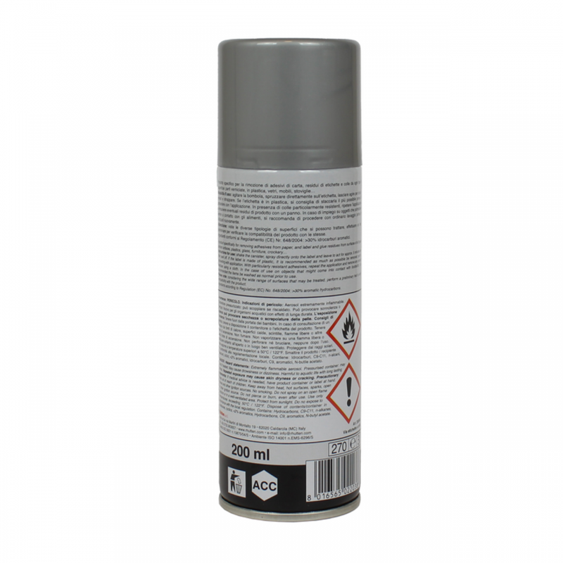 Rhutten Spray Rimuovi Etichette e adesivi elimina residui di colla ...