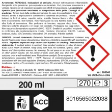 Spray Rimuovi Etichette e adesivi elimina residui di colla 200ml Rhutten rapido