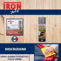 Spray Rimuovi Etichette e adesivi elimina residui di colla 200ml Rhutten rapido