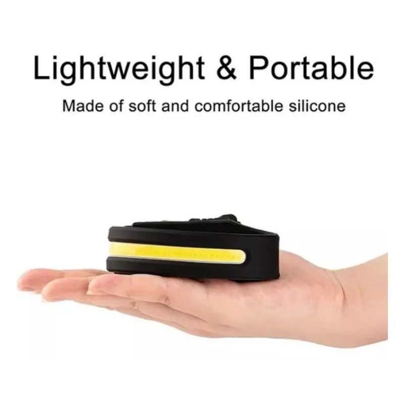 Andowl Torcia Lampada Frontale da Testa Ricaricabile Luce Led per P...