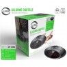 Allpress Radio sveglia orologio digitale CR-2466 FM Display a Led R...