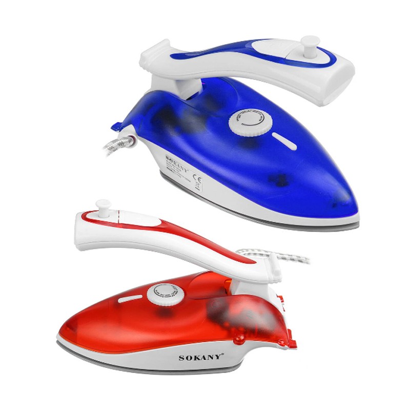 Ferro Da Stiro Viaggio Mini Ferro Da Stiro Portatile Portatile, Girevole A 180°, Ferro Da Stiro A Vapore Portatile, Pieghevole, Da Viaggio, Ferro Da Stiro Professionale Per Vestiti In Tessuto, Ideale Per