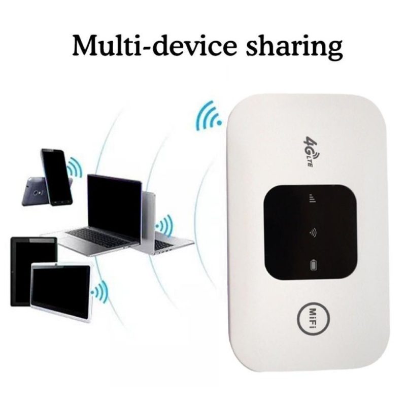 Hongu Router tascabile WiFi 4G hotspot mobile portatile con slot sc...