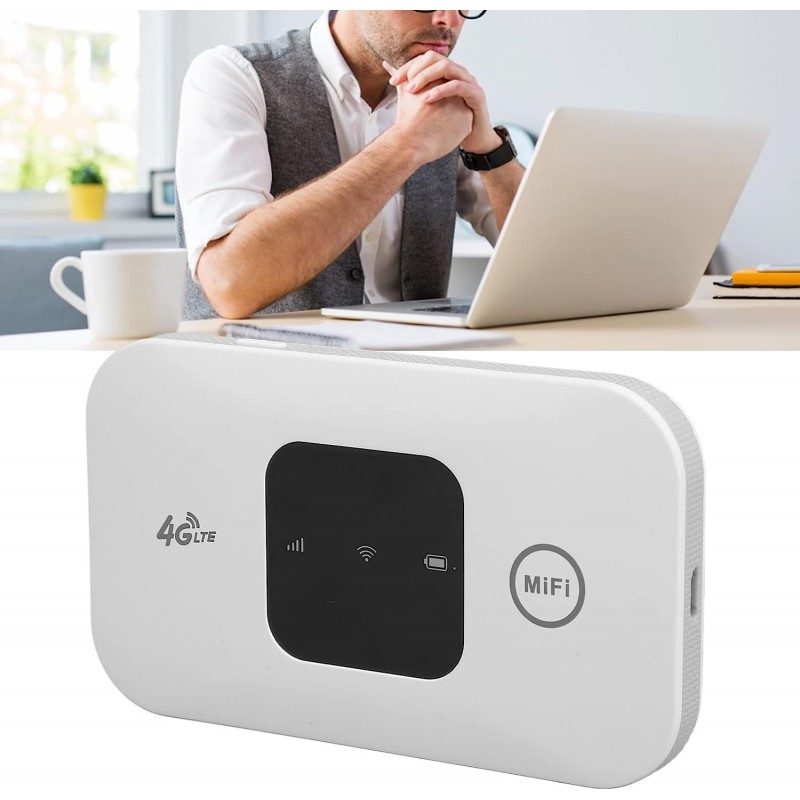 Hongu Router tascabile WiFi 4G hotspot mobile portatile con slot sc...