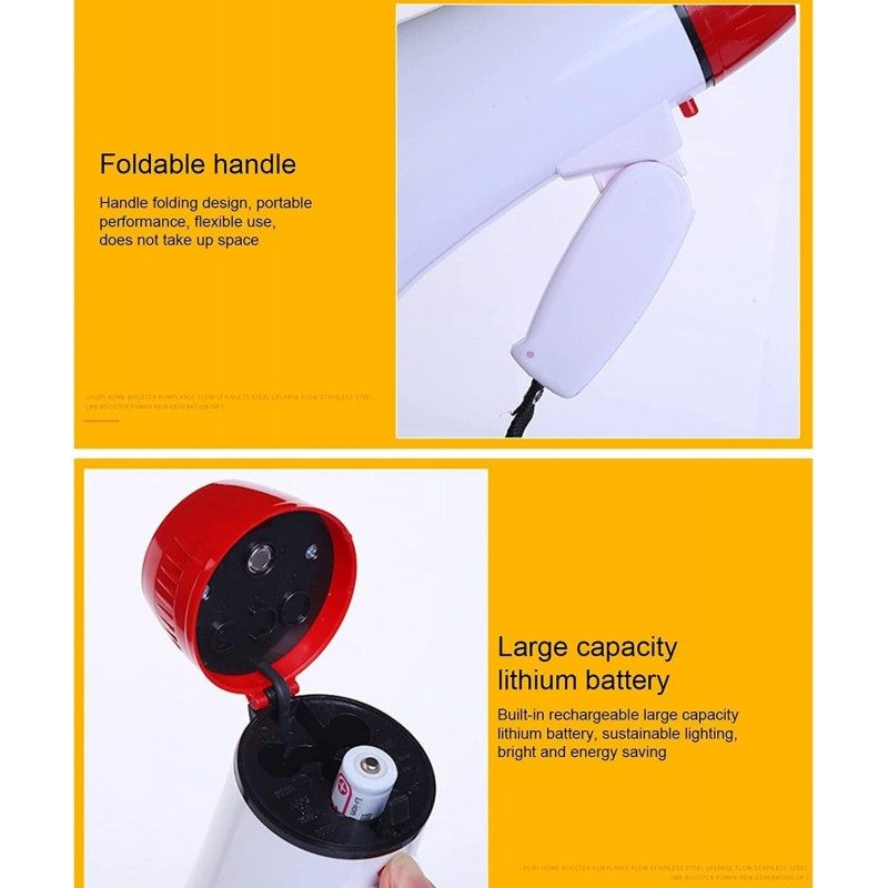 Altoparlante A Induzione Wireless 4 In 1 Con Luce Colorata, Rotazione 360° E Batteria 500mAh – Portatile Per Eventi E Uso Domestico - 2
