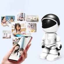 Robot camera WIFI senza fili videosorveglianza telecamera IP Sicurezza domestica