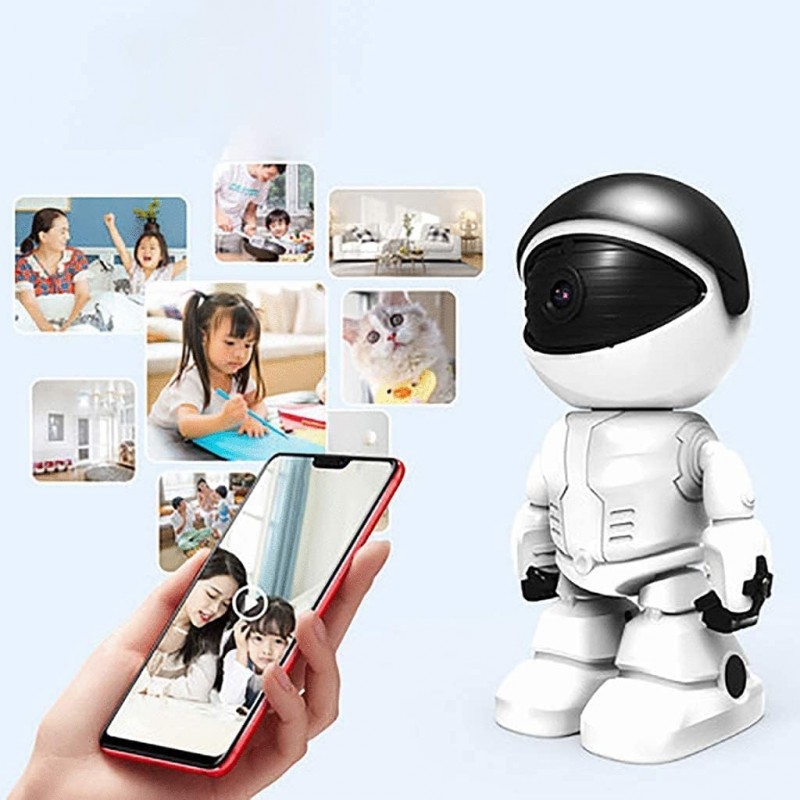 Seven Robot camera WIFI senza fili videosorveglianza telecamera IP ...