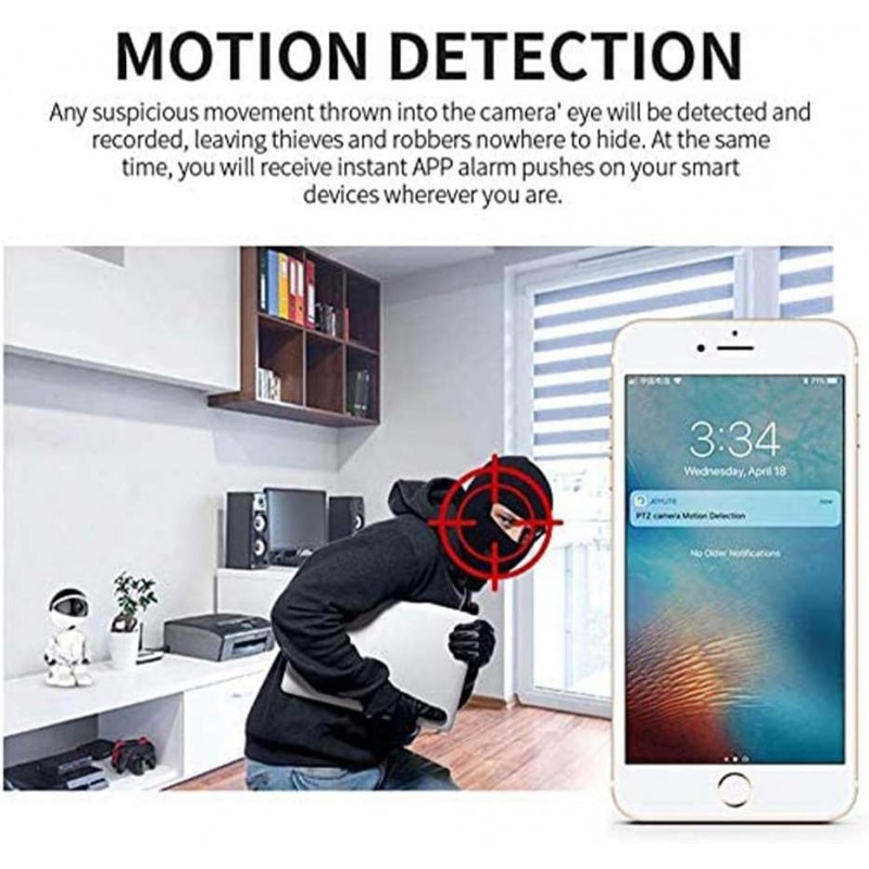 Seven Robot camera WIFI senza fili videosorveglianza telecamera IP ...