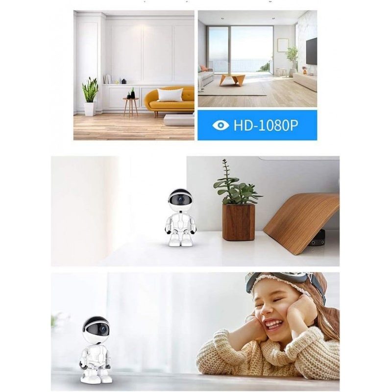 Seven Robot camera WIFI senza fili videosorveglianza telecamera IP ...