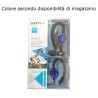 EV5124SL Cuffie sport in ear cavo jack 3,5 mm 1,2m cuffietta gommino bianco