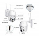 Telecamera IP CAM PTZ WIFI Camera dome Wireless Esterno videocamera HD Sensore