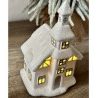 AD Trend Lampada Natalizia Casetta Scenario ceramica Luci LED Decor...