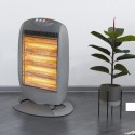 Stufa elettrica alogena quarzo oscillante 400-800-1200W Basso consumo 3 potenze