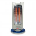 Stufa elettrica elementi carbonio 900W a  Basso consumo maniglia stufetta 65 cm