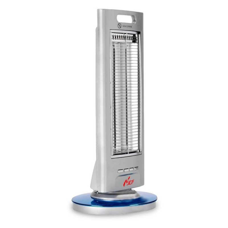 JCF Stufa elettrica elementi carbonio 900W a Basso consumo maniglia...