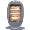 Stufa al quarzo elettrica 3 elementi riscaldante oscillante 1200W P...