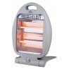 DCG Stufa Elettrica Quarzo 2 Elementi 400-800W Stufetta Caldo Bagno...