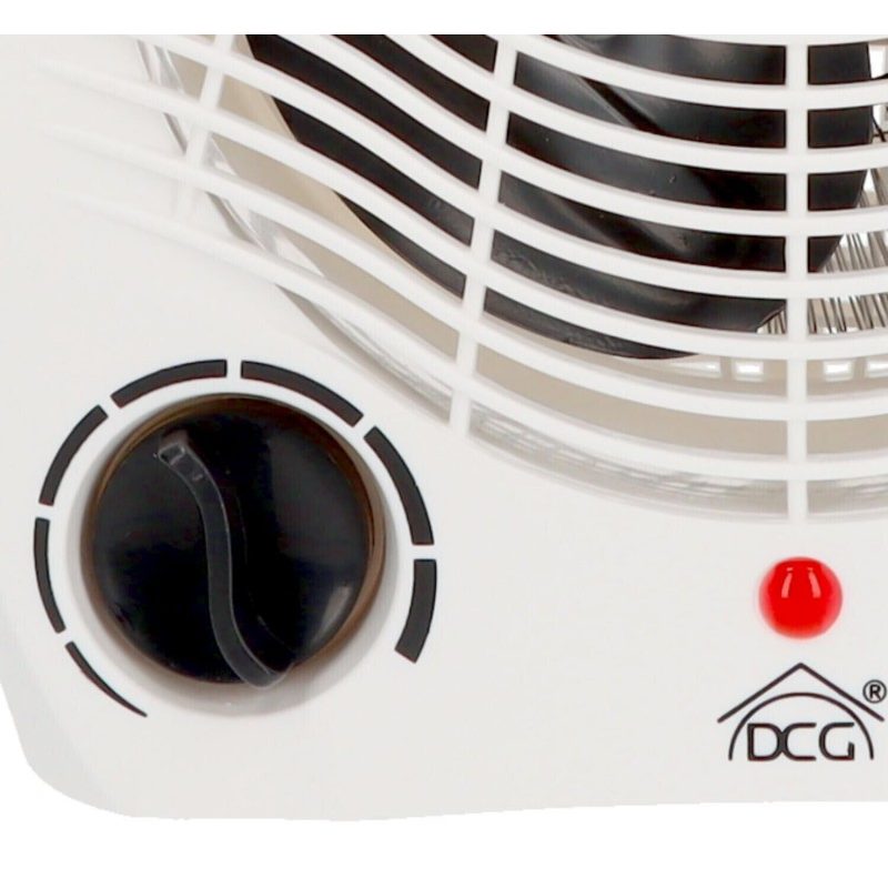 DCG Caldobagno Termoventilatore stufa Elettrico 1000W / 2000W Scald...