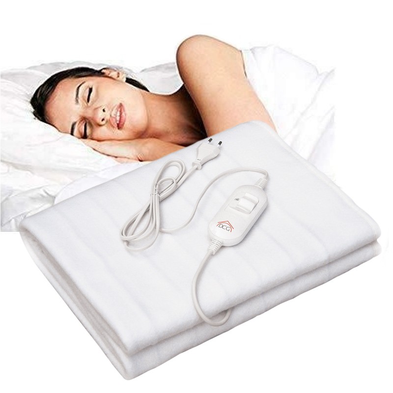 Termocoperta elettrica Scaldaletto scaldasonno letto singolo 150x80 cm 60 Watt