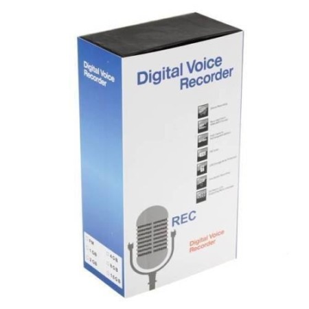 Dispositivo registrazione vocale microfono piccolo alta qualità MP3 WMA volume
