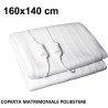 DCG Scaldasonno matrimoniale Scaldaletto elettrico 160x140 cm Termo...