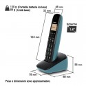 Panasonic KX-TGB610 Telefono Cordless DECT 50 Voci ID Chiamate digitale + colori
