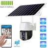 Hongu Telecamera IP Solare 4G SIM WIFI HD Videosorveglianza motoriz...