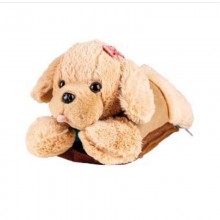 Borsa acqua calda scaldino scalda mani letto ricaricabile peluche cane portatile