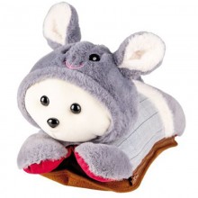 Borsa acqua calda scaldino scalda mani letto ricaricabile peluche 500W portatile