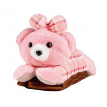 Borsa acqua calda scaldino scalda mani letto ricaricabile peluche portatile 500W