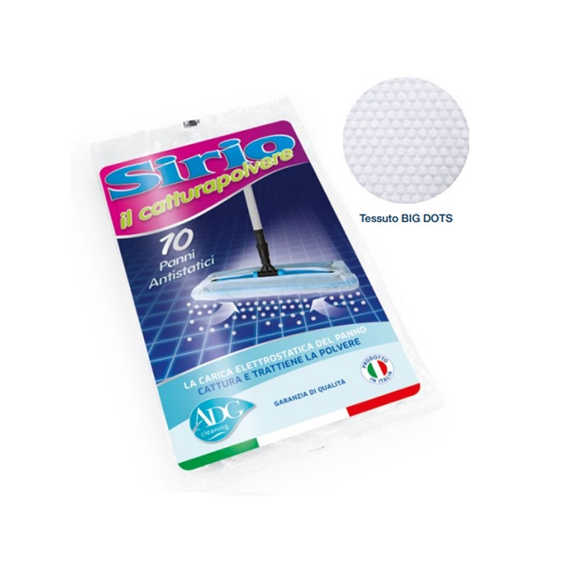 100 Panni catturapolvere casa Casa maxi formato 35x60cm elettrostatici polvere