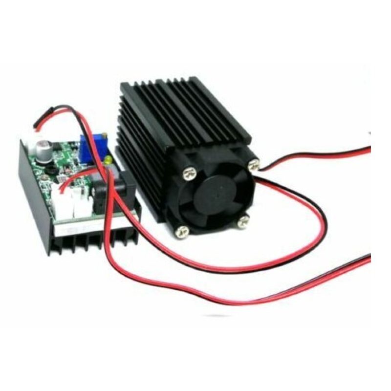 Hongu Modulo diodo laser verde industriale 532 nm 50 mW 12V punto p...