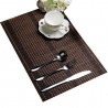WeHome Set 5 tovagliette tovaglie in bambù legno 30x45 cm colazione...