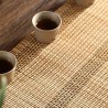 WeHome Set 5 tovagliette tovaglie in bambù legno 30x45 cm colazione...