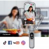 Aochuan Stabilizzatore A 3 Assi Per Smartphone Con Treppiede Gimbal...