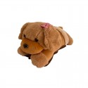 Borsa acqua calda scaldino scalda mani letto ricaricabile peluche cane portatile
