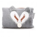Borsa acqua calda elettrica ricaricabile scaldamani letto peluche portatile 500W
