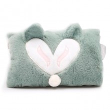 Borsa acqua calda elettrica ricaricabile scaldamani letto peluche portatile 500W