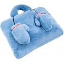 Borsa d'acqua calda elettrica scaldamani pupazzo peluche scaldino mani corpo