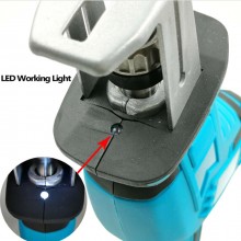 Sega Seghetto a Gattuccio Elettrica Motosega Elettrosega 4 Lame 2 Batterie