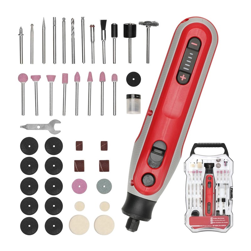 Smerigliatrice mini trapano Fresa Drimmel precisione ricaricabile 82 accessori