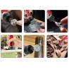 Mace Smerigliatrice mini trapano Fresa Drimmel precisione ricaricab...