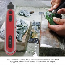 Smerigliatrice mini trapano Fresa Drimmel precisione ricaricabile 82 accessori