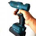Pistola incollatrice colla a caldo due batterie litio 48V Termocollante Kit set