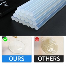 Pistola incollatrice colla a caldo due batterie litio 48V Termocollante Kit set